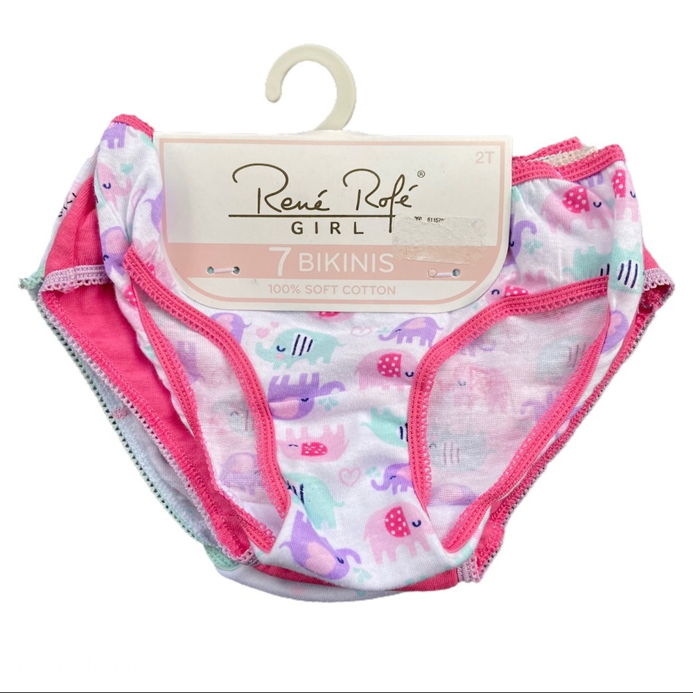 🎉3/$10🎉 Rene Rofe girls 2T underwear 100% cotton